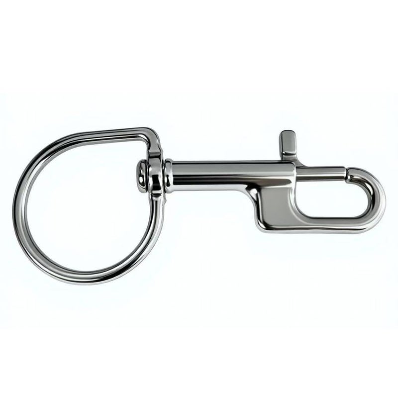 QAVBFA 2 PCS Swivel Bolt Snap Diving Clips – Premium Stainless Steel Single Ended Snap Hooks Buckle for Pet Leash, Scuba Diving, and More (2PCS-Alien Hook 110mm) - Image 4